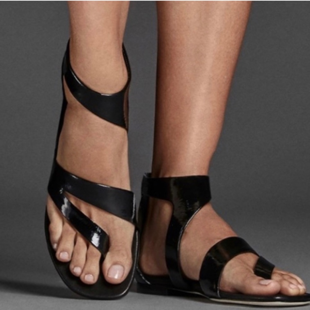Tamara Mellon Stride Leather Sandal